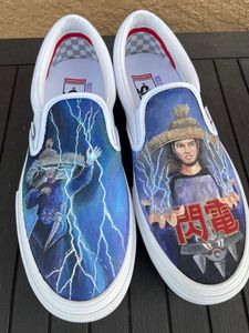 Lightning Collector's Custom Made sneakers (Limited Edition) (shoe brand: VANS copy)